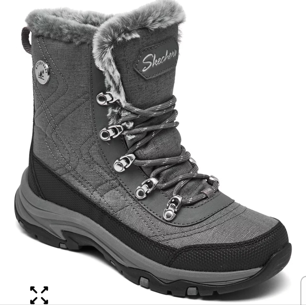 Skechers Women's Relaxed Fit: Trego - Cold Blues winter boots.